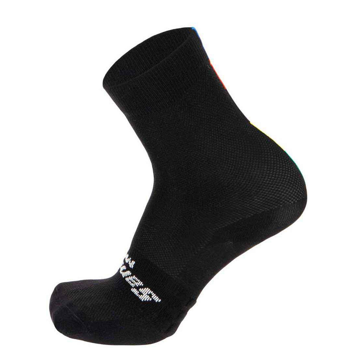 Calze Santini UCI Rainbow - Nero