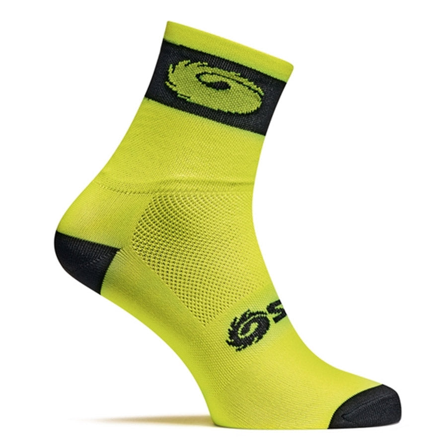 Calze Sidi Logo 9 - Giallo Fluo