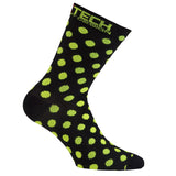 Calze Xtech Sport XT118 - Nero Giallo Fluo