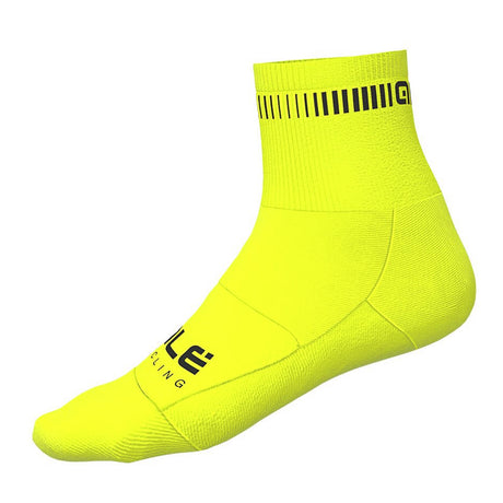 Calze Ale Logo Q-skin - Giallo fluo