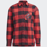 Camicia Five Ten Flannel - Rosso - O