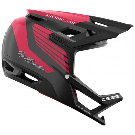 Casco Cebè Rockgarden - Nero rosso