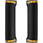 Puños Crank Brothers Cobalt - Negro oro
