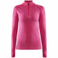 Maillot de corp femme manches longues Craft Core Dry Active Comfort HZ - Rose