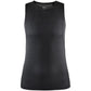 Craft Pro Dry Nanoweight SL armellose frau radunterhemd - Schwarz