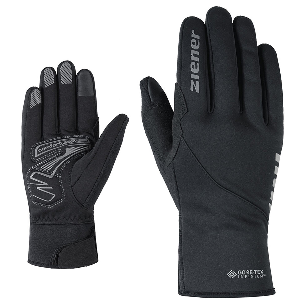 Guanti Ziener DAGUR GTX INF Touch - Nero - M