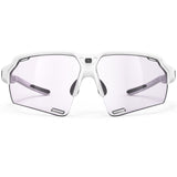 Occhiali Rudy Deltabeat - White Gloss Impact-X 2 Photochromic - A