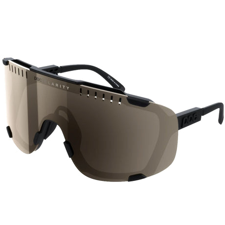 Occhiali Poc Devour - Uranium Black Silver Mirror - N
