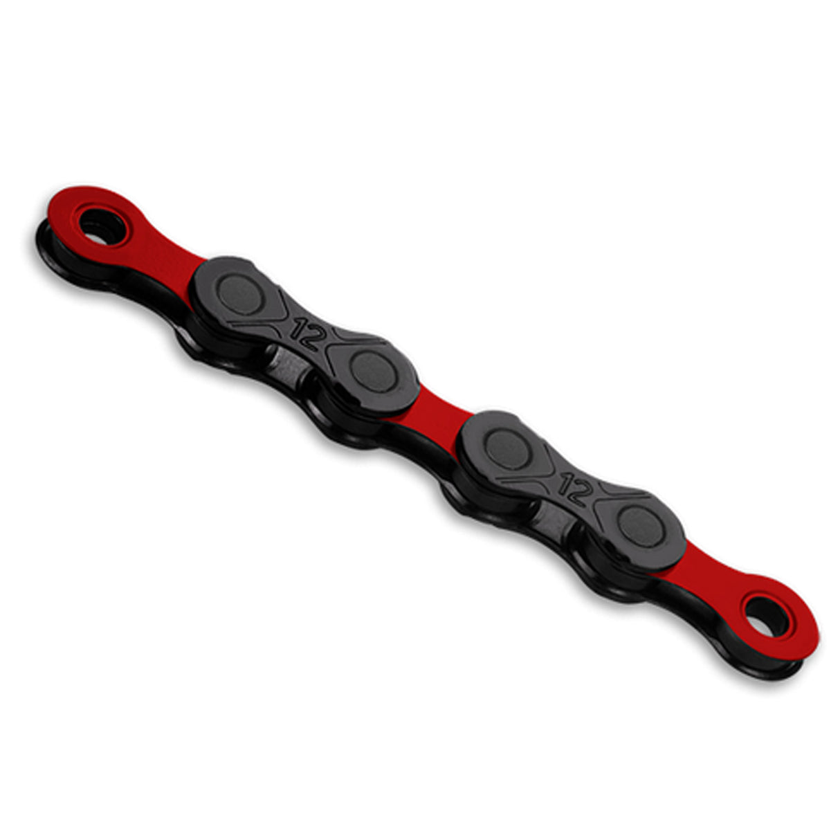 Catena KMC DLC12 - Nero rosso - I
