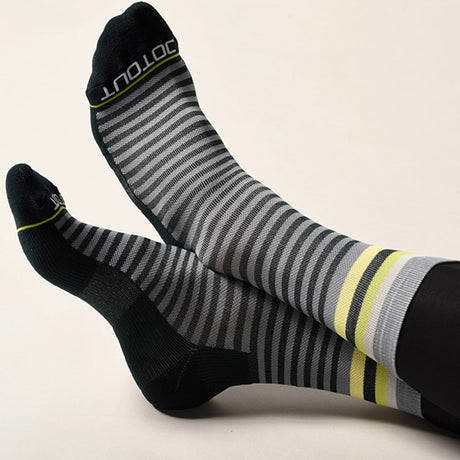 Calze Dotout Stripe - Grigio verde