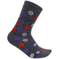 Chaussettes DotOut Dots 20 - Gris foncé