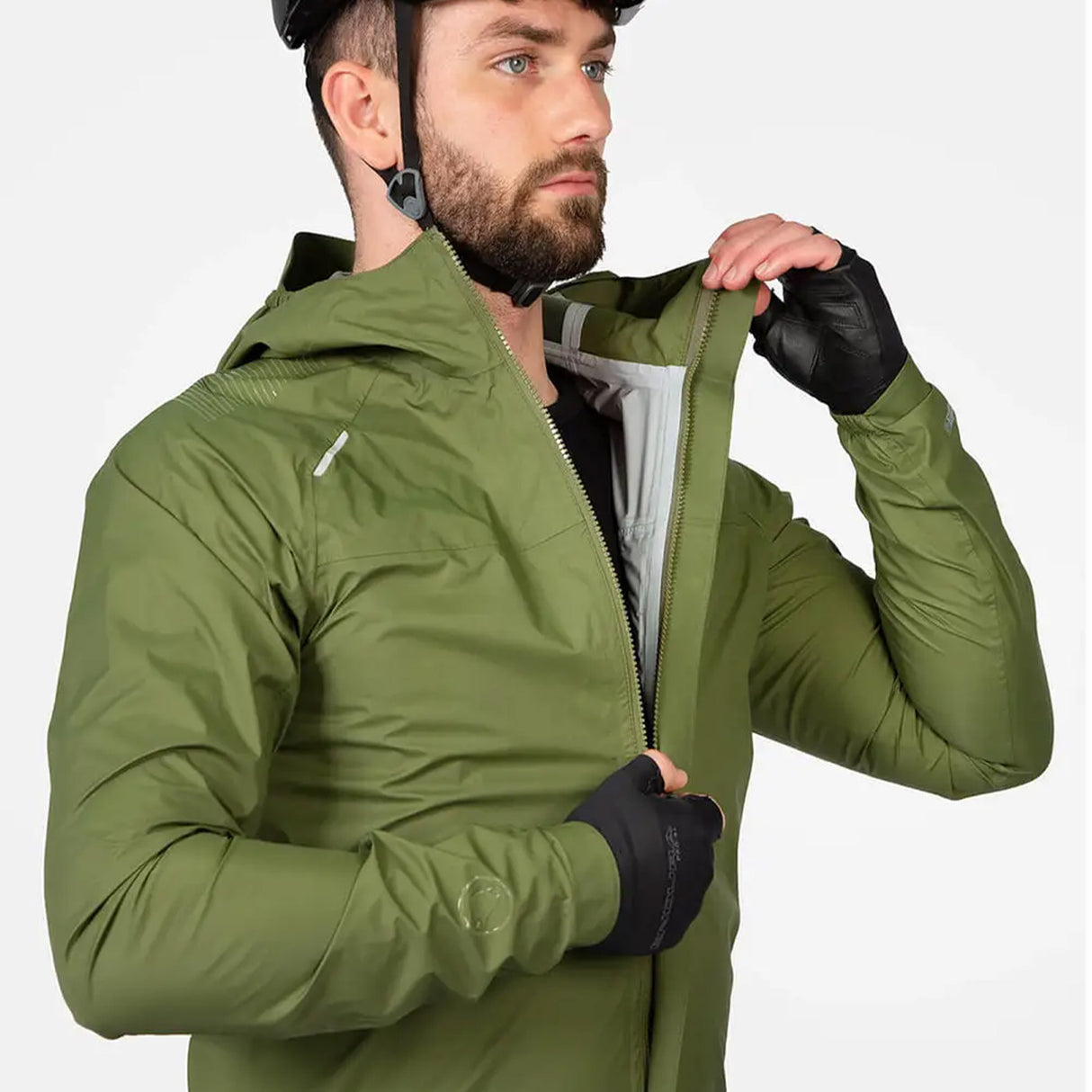Giacca Endura GV500 Waterproof - Verde - B