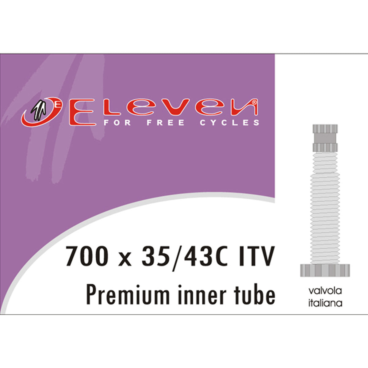 Camera D'Aria Eleven 700x35/43C - Valvola Fitv 40 mm
