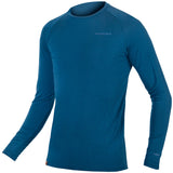 Maglia intima maniche lunghe Endura BaaBaa Blend - Blu - E