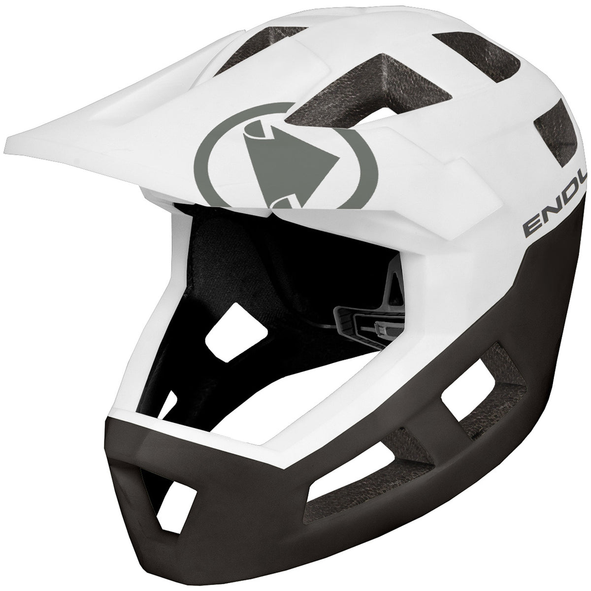Casco Endura SingleTrack Full Face Mips - Bianco - E
