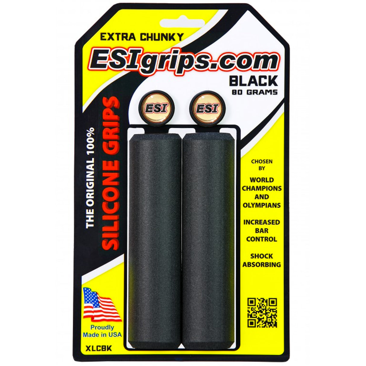 Manopole Esigrips Extra Chunky - Nero - D