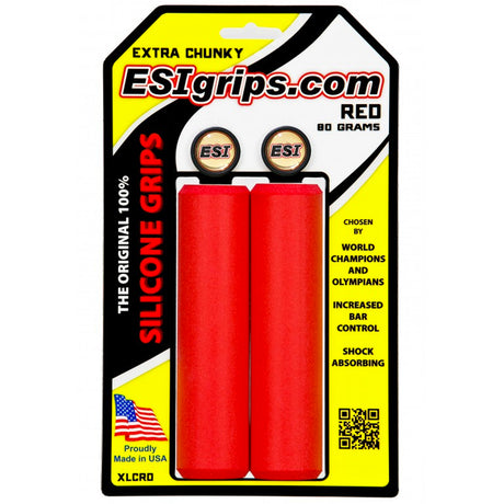 Manopole Esigrips Extra Chunky - Rosso - E