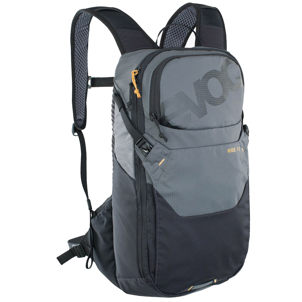 Zaino Evoc Ride 12 + 2L Bladder - Grigio nero