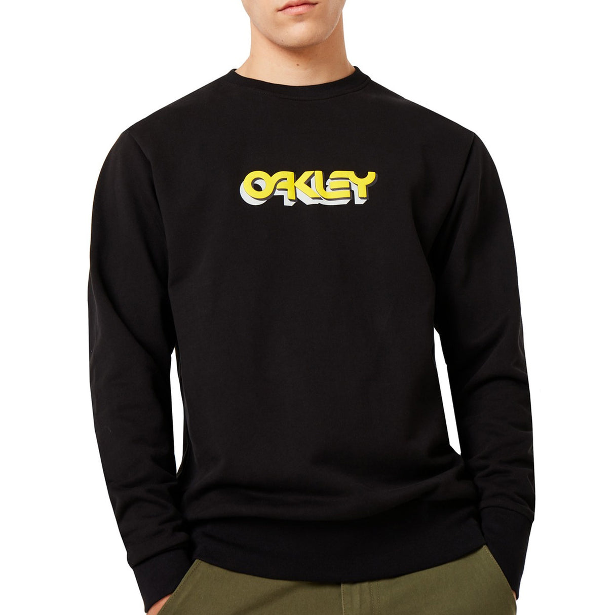 Felpa Oakley Tridimensional Crew - Nero
