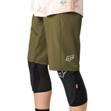 Pantaloncini Fox mtb donna Flexair Lite - Verde - E