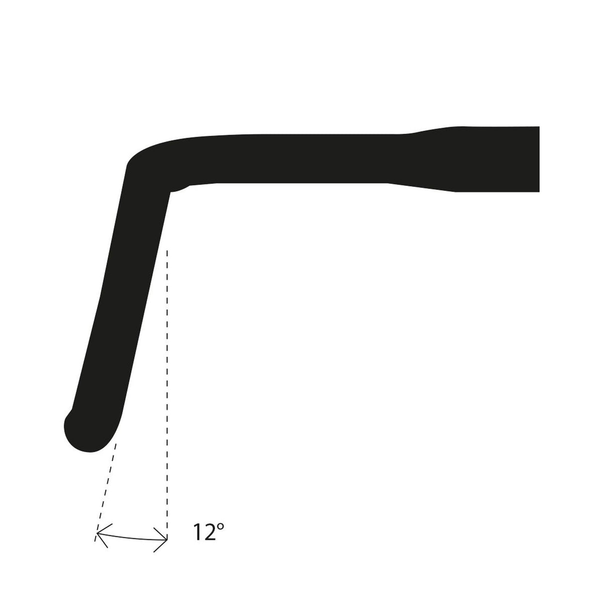 Manubrio Deda Gravel 100 - Nero - N