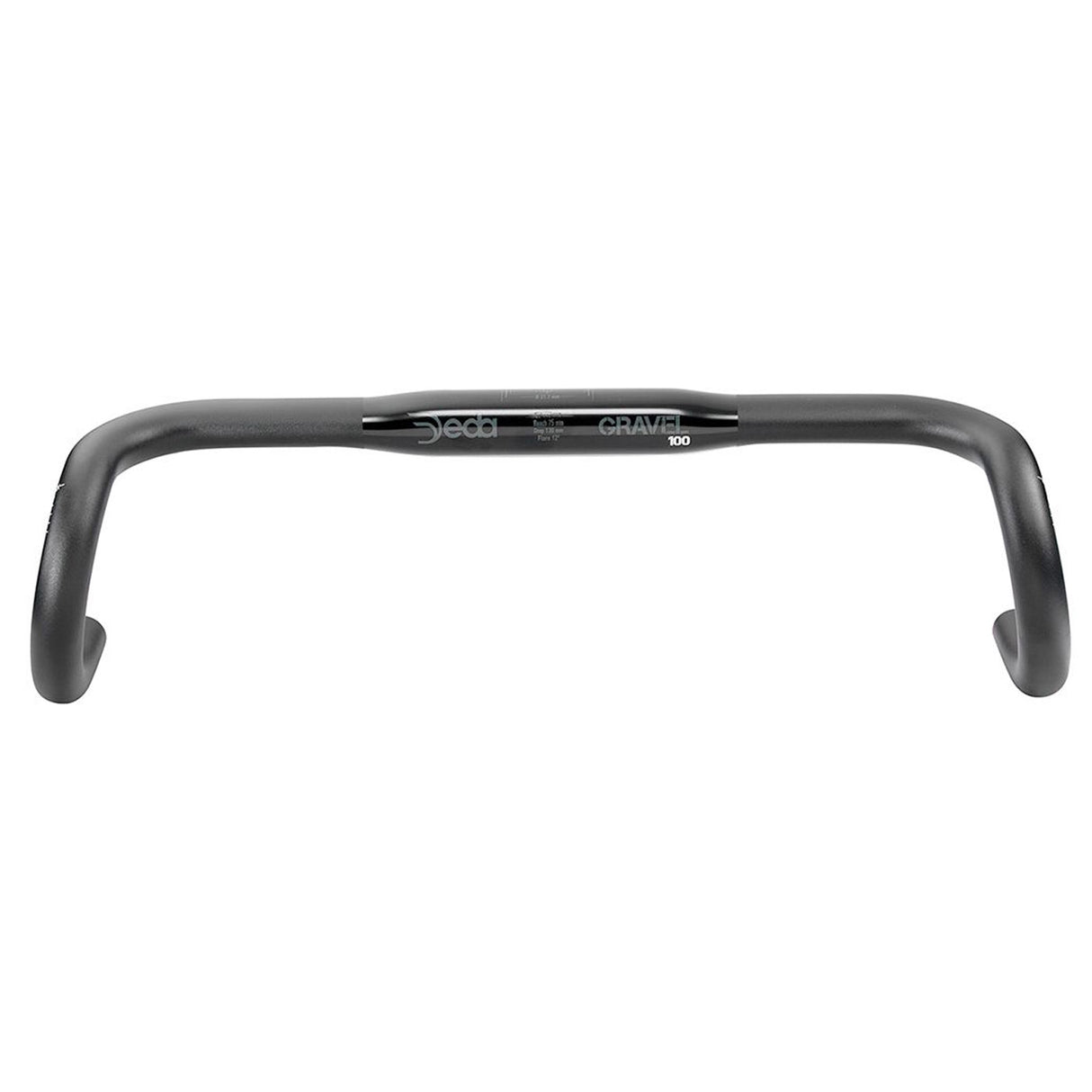 Manubrio Deda Gravel 100 - Nero - L