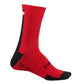 Giro HRc + Merino Mid Socken - Rot schwarz