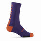 Calze Giro HRc + Merino Mid - Viola Arancione