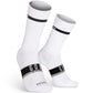 Calcetines Gobik Superb Horizon Extra Long - Blanco