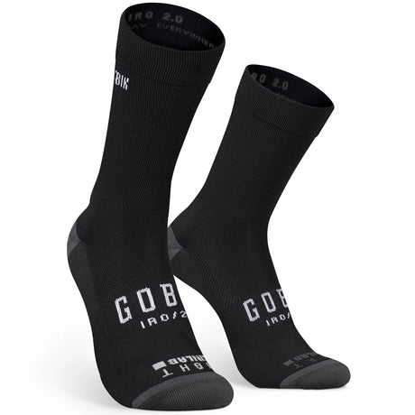 Calze Gobik Iro 2.0 logo - Nero - O