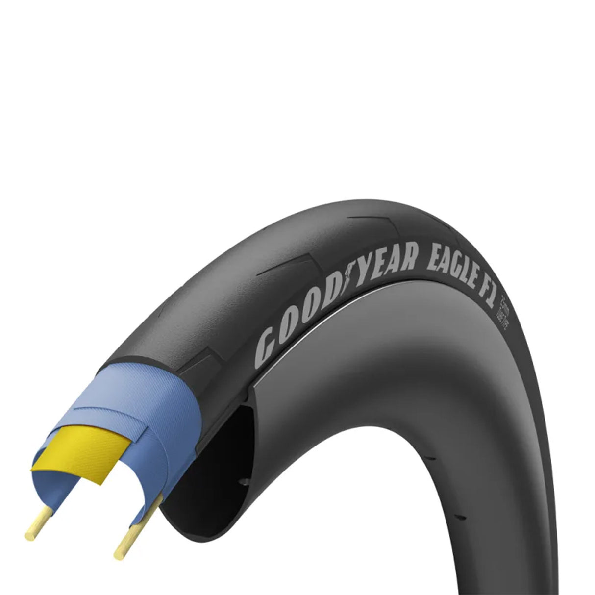 Copertoncino Goodyear EAGLE-F1 700x30c Tubeless - Nero