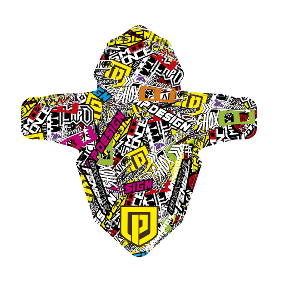 Parafango LMP Gravity Fender - Stickerbomb