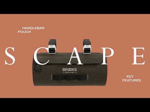 Borsa Brooks Scape Handlebar Pouch - Nero - D