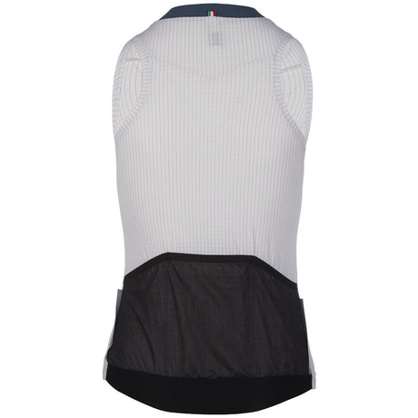 Maglia donna senza maniche Q36.5 L1 Lady Pinstripe - Bianco - E
