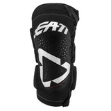 Protezioni ginocchio Leatt 3DF 5.0 ZIP - Nero bianco