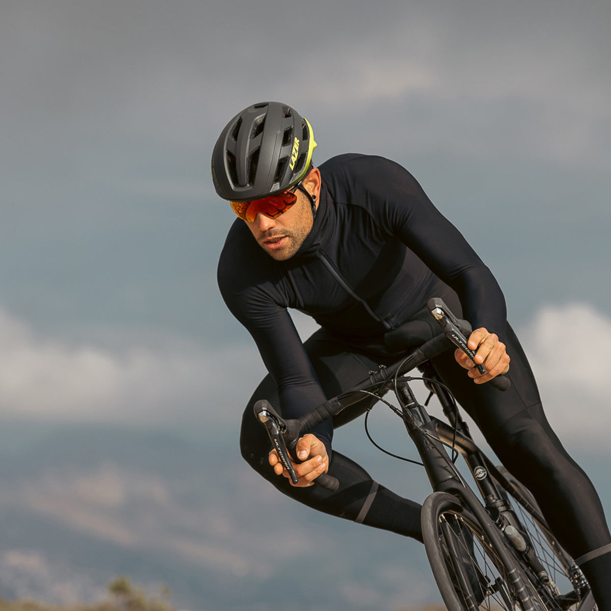 Casco Lazer Strada KinetiCore - Grigio giallo - M