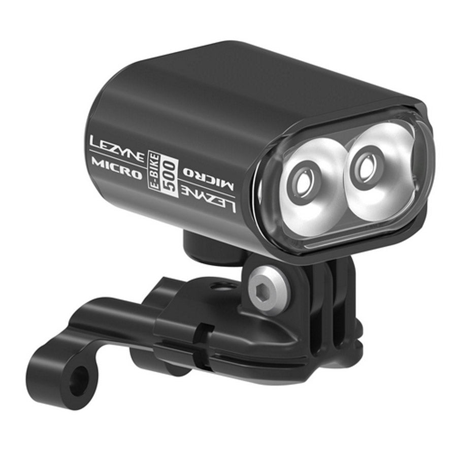 Luce Anteriore Lezyne Micro Drive 500 E-Bike - Nero