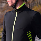 Giacca Rh+ Logo Alfa Padded - Nero giallo