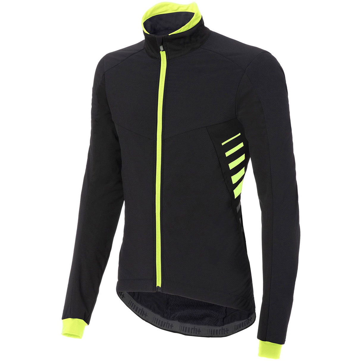 Giacca Rh+ Logo Alfa Padded - Nero giallo