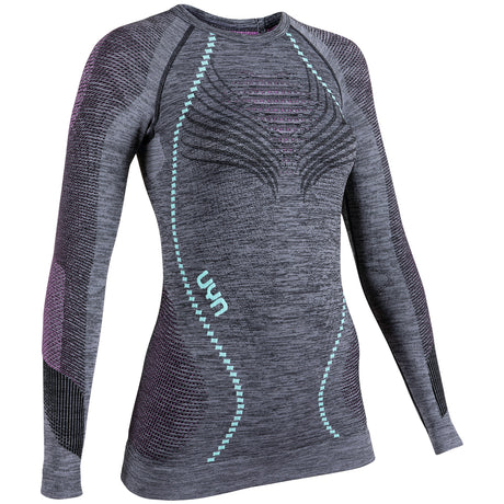 Maglia intima maniche lunghe donna UYN Ambityon - Grigio azzurro - P