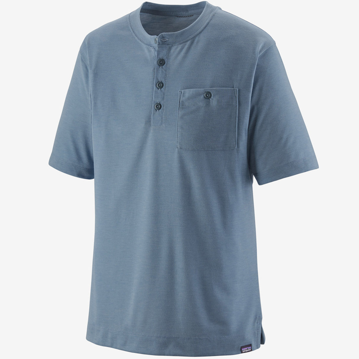 Maglia Patagonia Cap Cool Trail Bike Henley - Blu - P