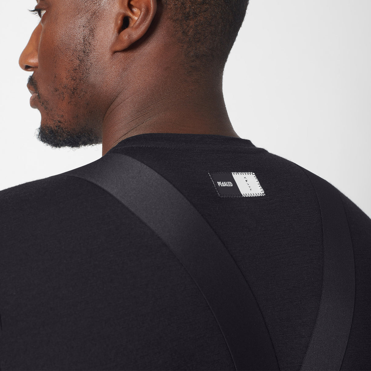 Maglia intima manica lunga Pedaled Essential Merino - Nero - I