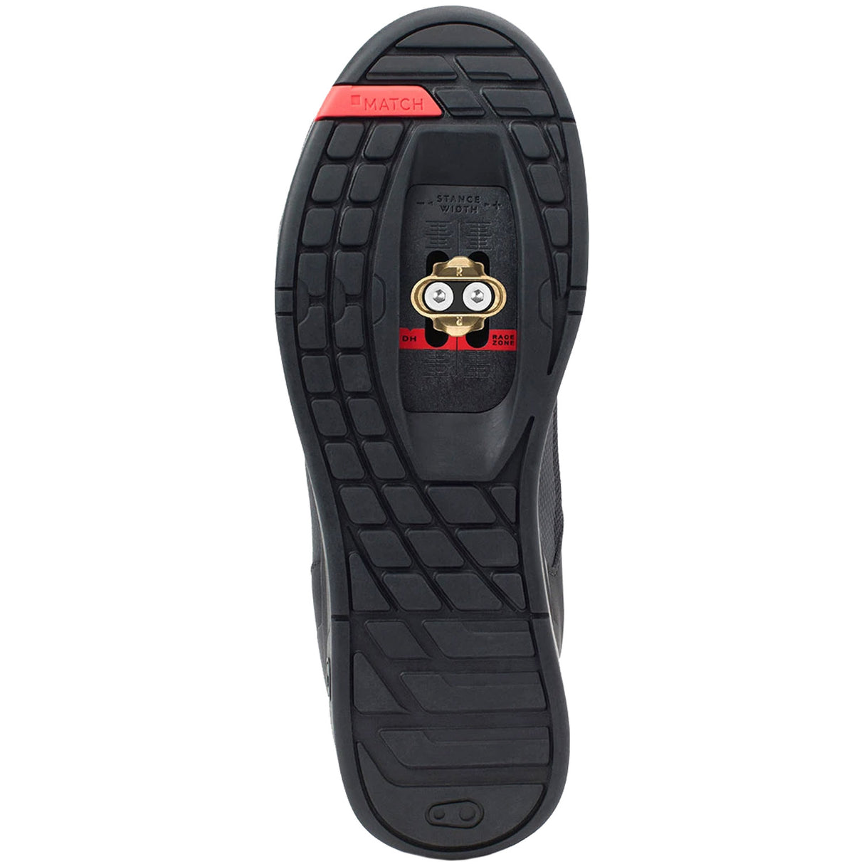 Scarpe Crank Brothers Mallet Lace  - Nero rosso