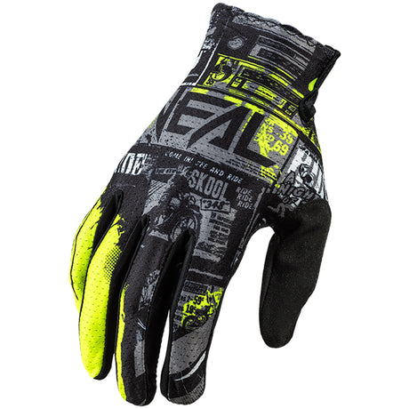Guanti O'neal Matrix Ride - Giallo - F
