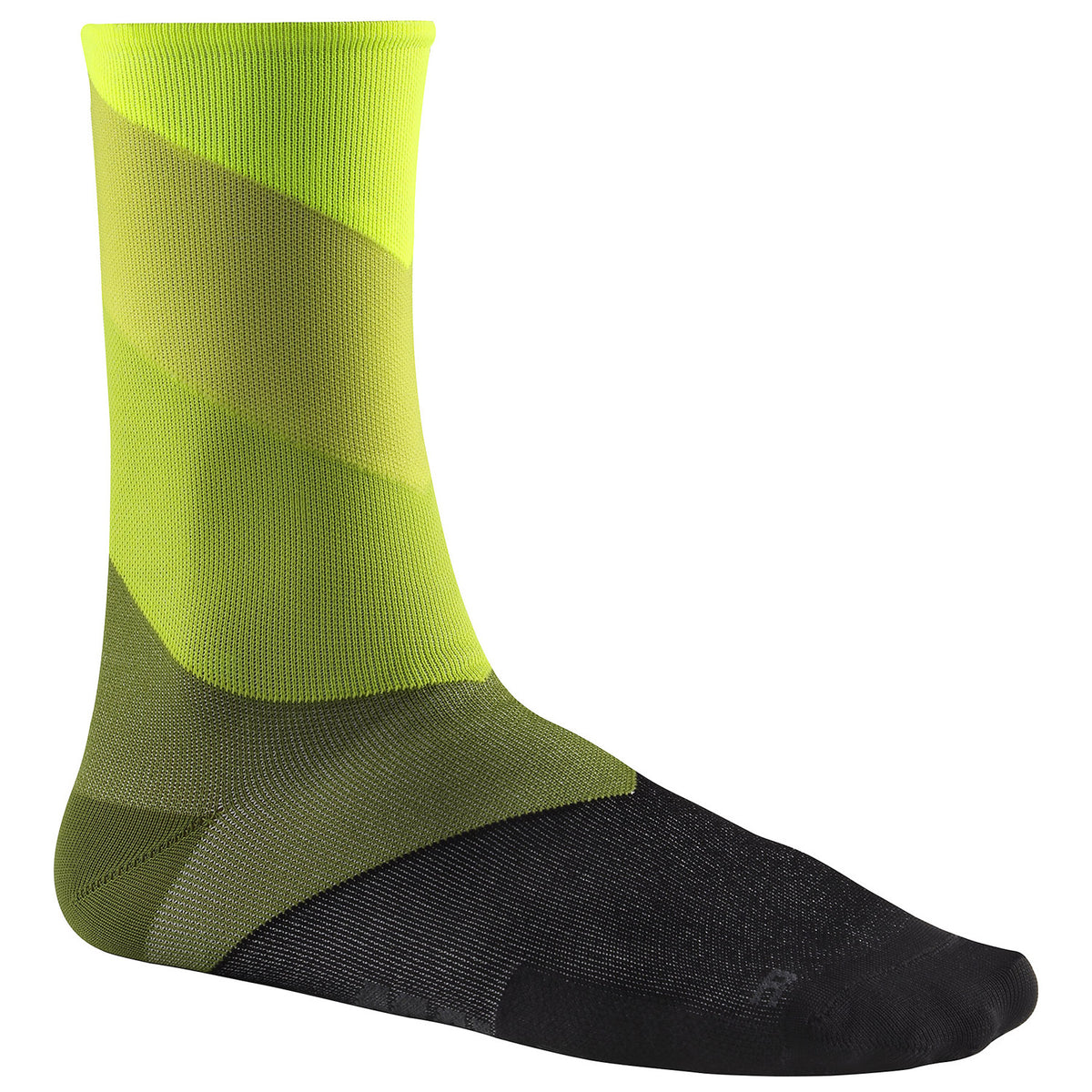 Calze Mavic Graphic Stripes - Giallo Fluo