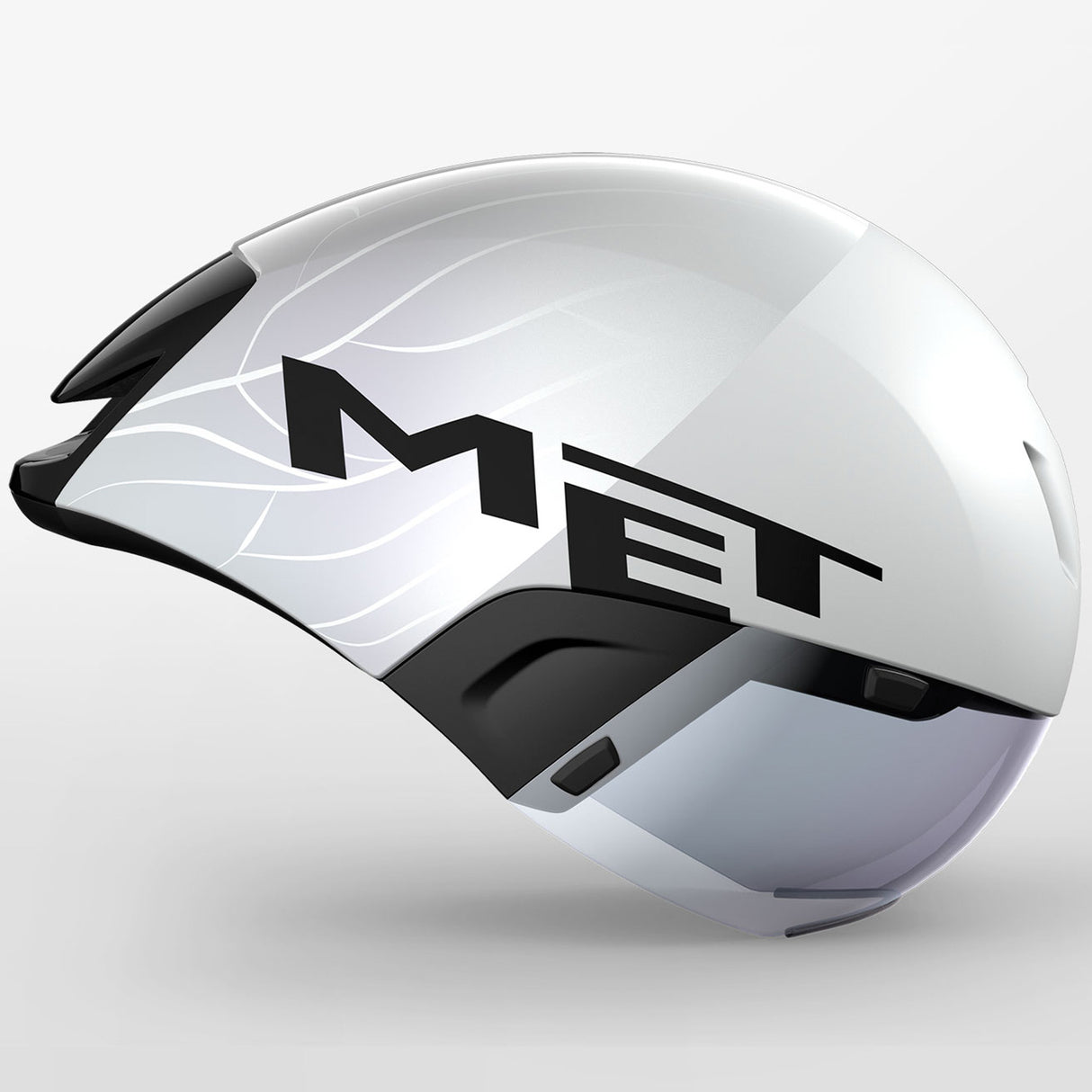 Casco Met Codatronca - Bianco nero - G