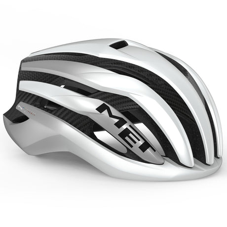 Casco Met Trenta 3K Carbon Mips - Bianco - G