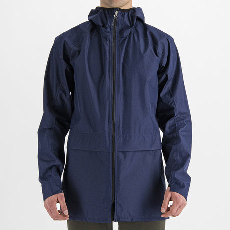 Giacca Sportful Metro Hardshell - Blu - Q
