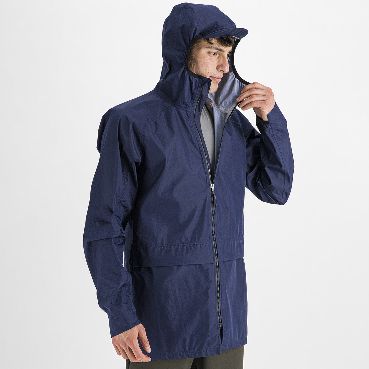 Giacca Sportful Metro Hardshell - Blu - D