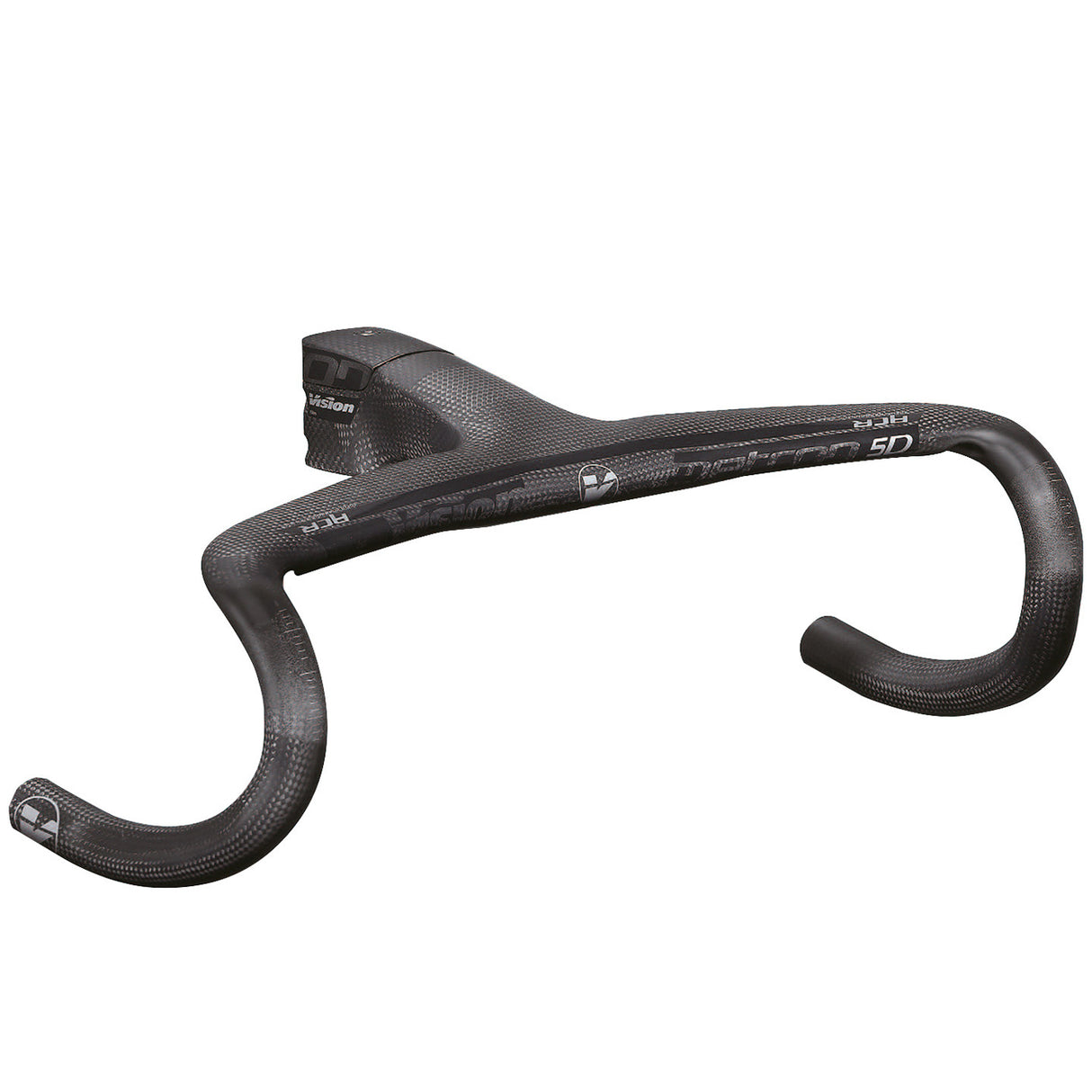 Manubrio integrato Vision Metron 5D ACR METRON 3K 440 mm - Nero - P